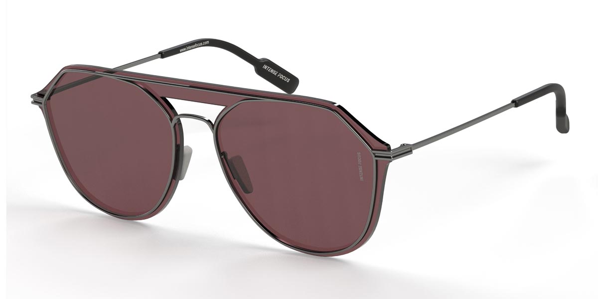 Silver Red Styleon 6 X - Aviator Sunglasses