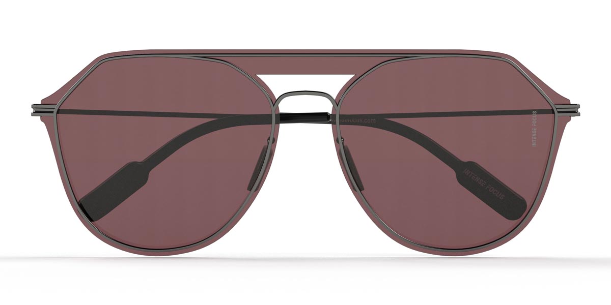 Silver Red Styleon 6 X - Aviator Sunglasses