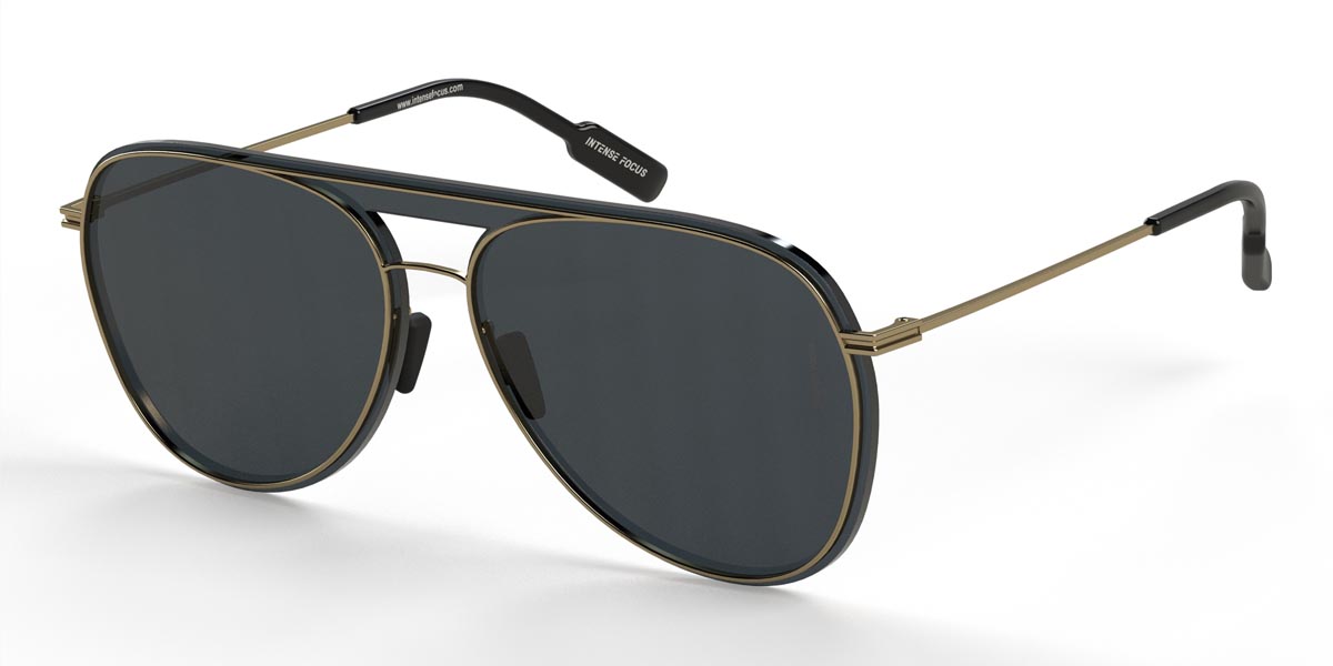 Gold Grau Styleon 8 X - Aviator Sunglasses