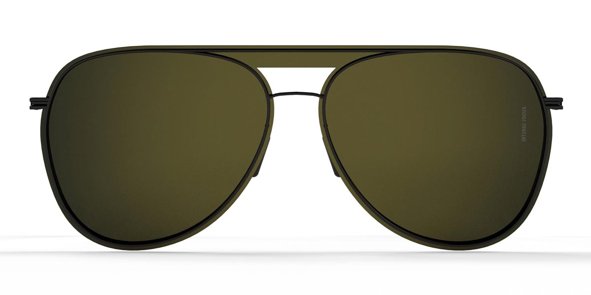 Black Brown Styleon 8 X - Aviator Sunglasses