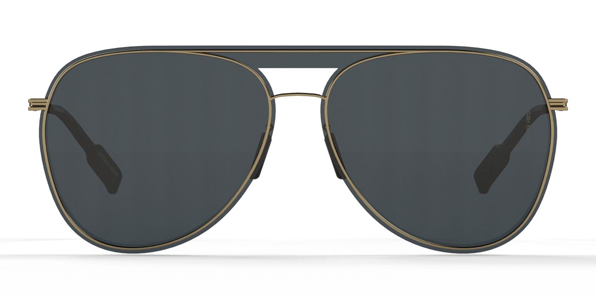 Gold Grey Styleon 8 X - Aviator Sunglasses
