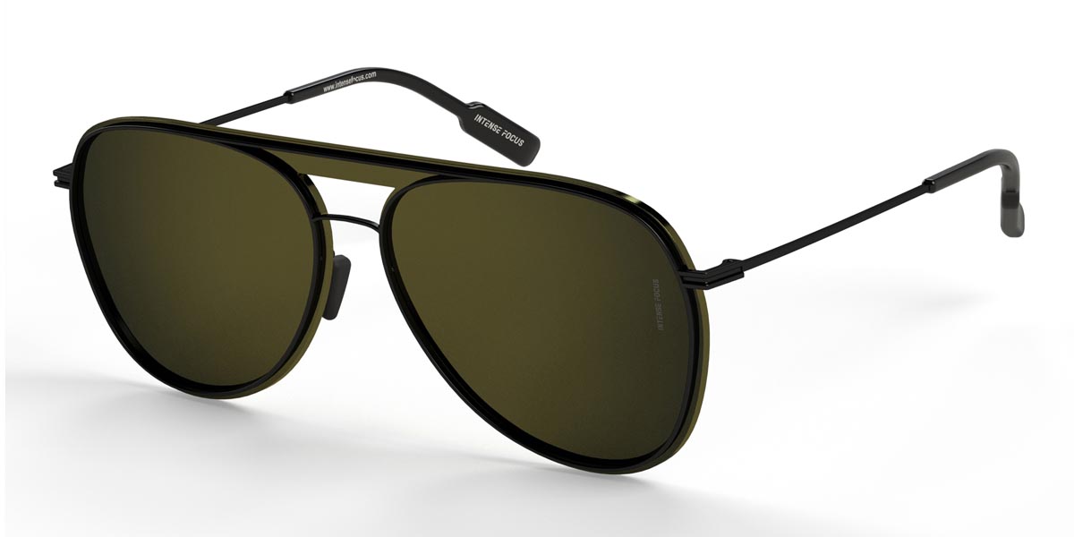 Schwarz Braun Styleon 8 X - Aviator Sunglasses