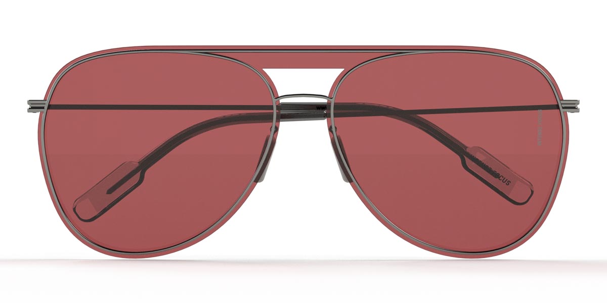 Silver Red Styleon 8 X - Aviator Sunglasses