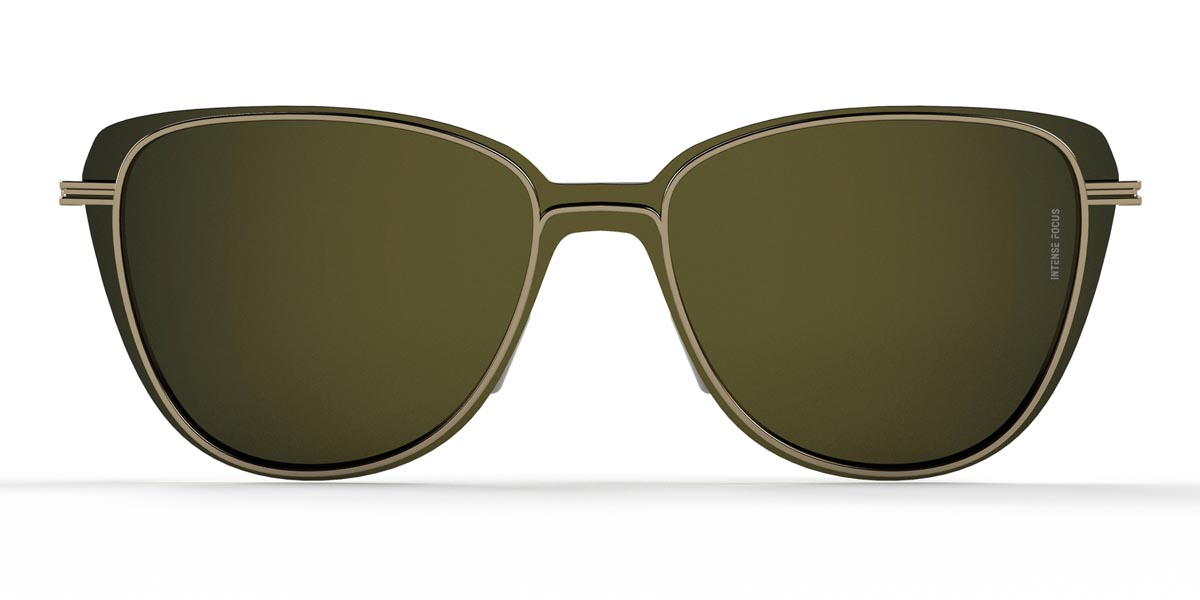 Gold Grey Styleon 10 X Glasses - Cat Eye Sunglasses