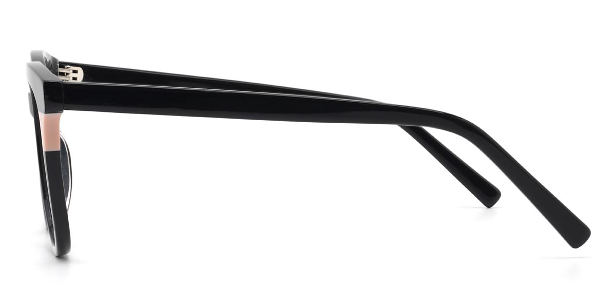 Black Nude Belinda - Square Glasses