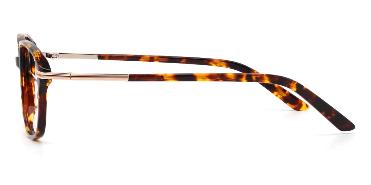 Tortoiseshell Dwight - Rectangle Glasses