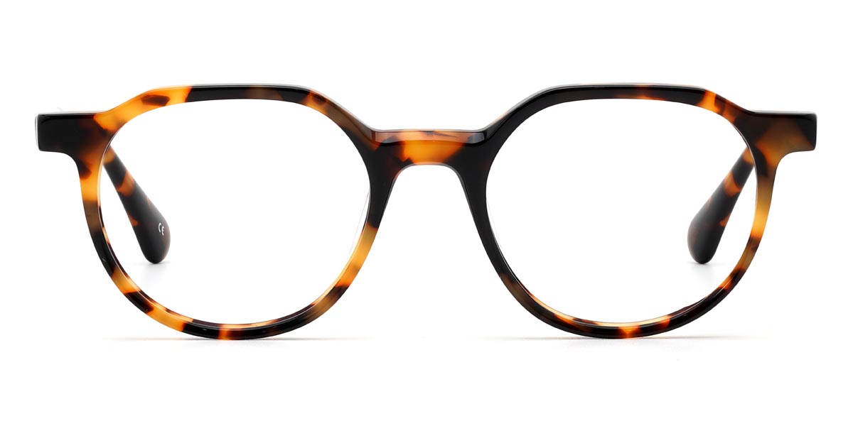 Tortoiseshell Novia - Oval Glasses