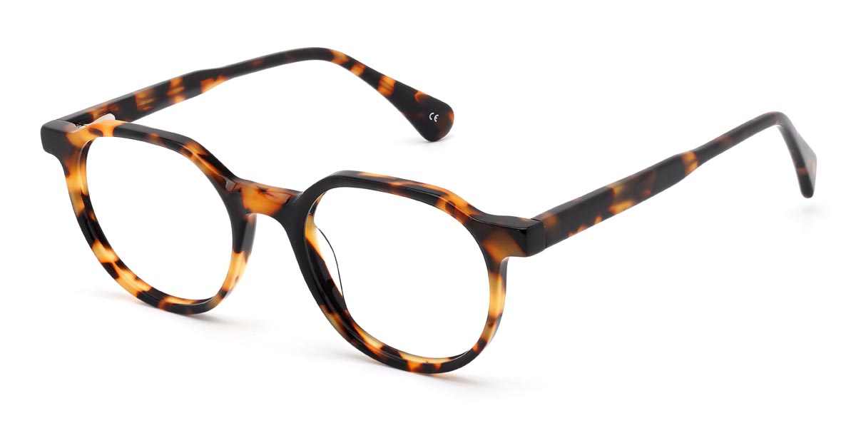 Tortoiseshell Novia - Oval Glasses