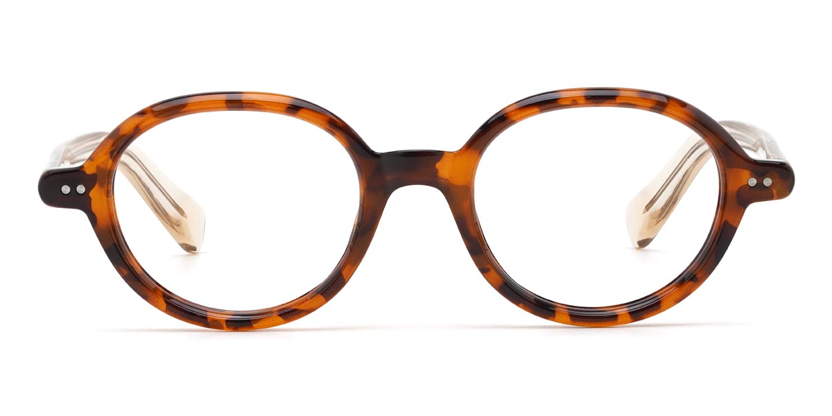 Tortoiseshell Odelette - Oval Glasses