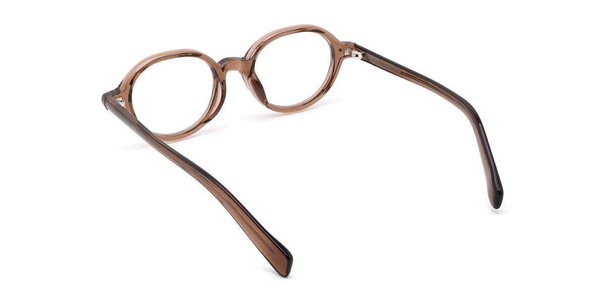 Marron Odelette - Oval Glasses