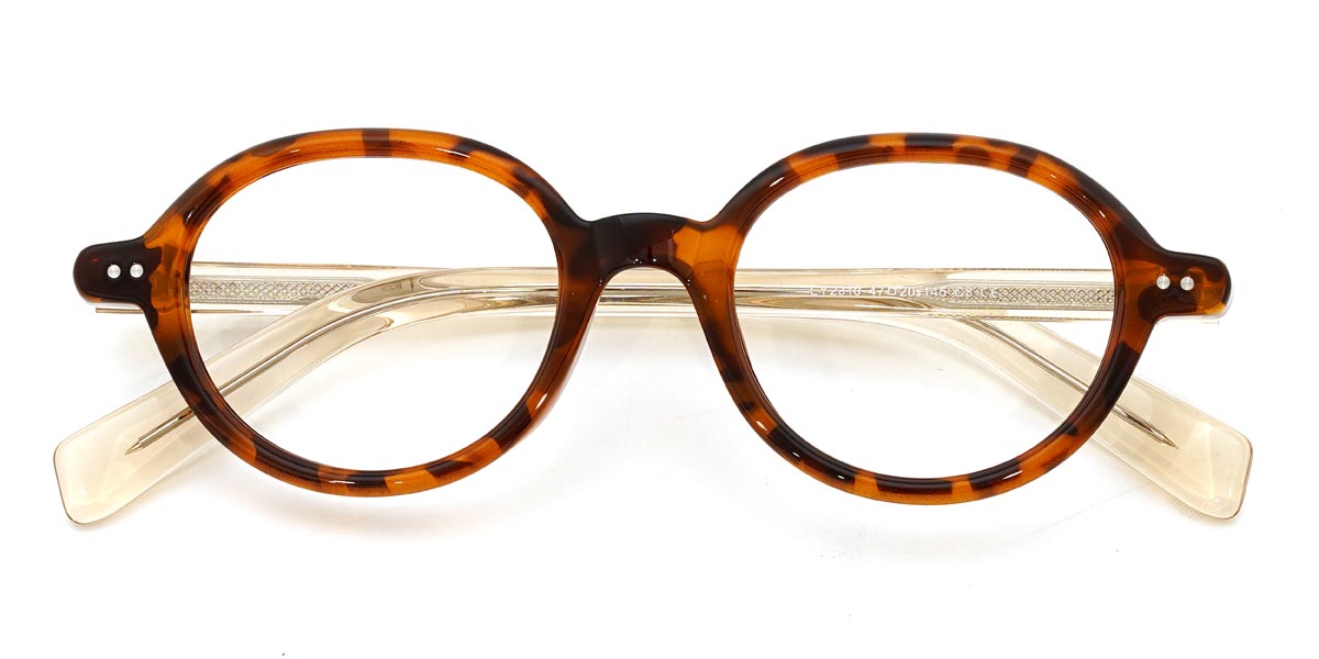 Tortoiseshell Odelette - Oval Glasses