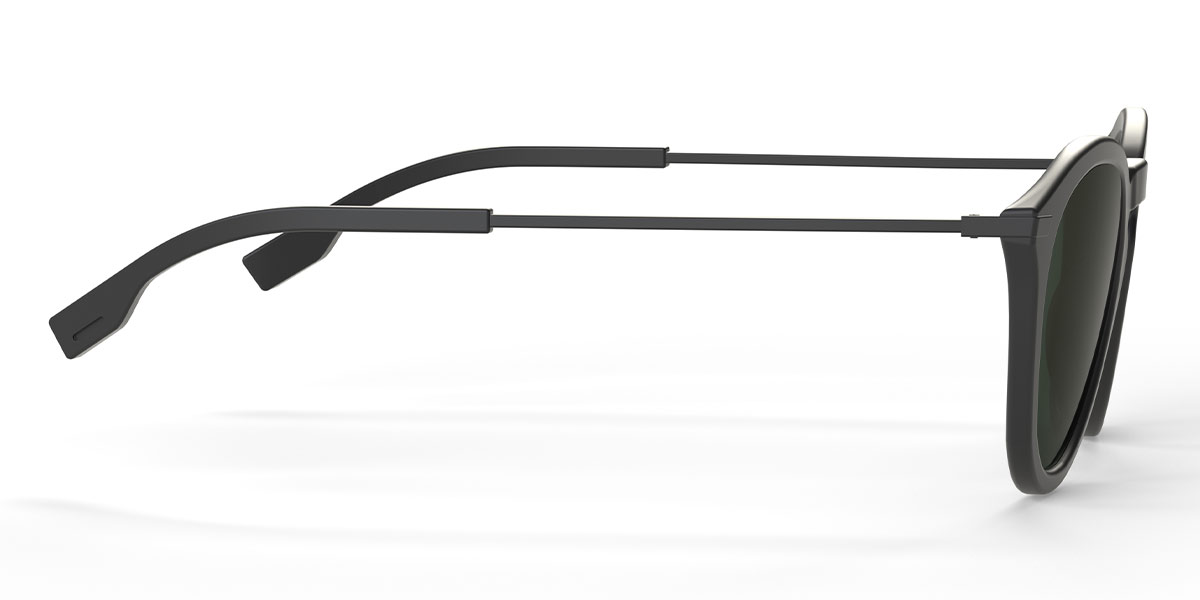 Fekete szürke Erist 6 X - Round Sunglasses