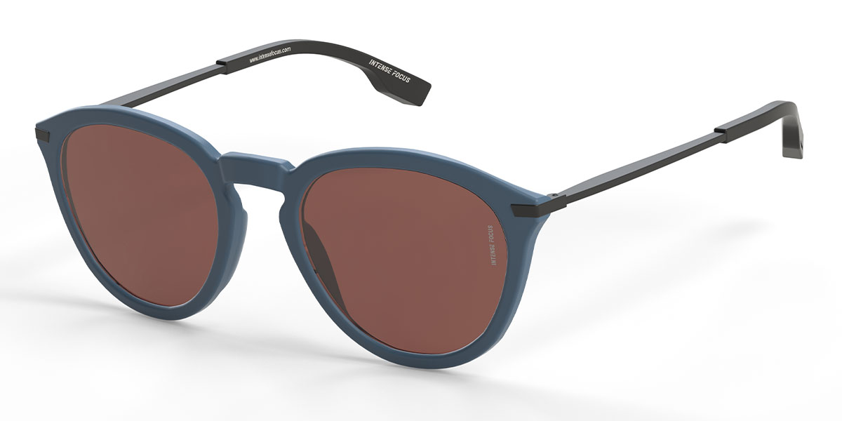 Navy Red Erist 6 X - Round Sunglasses