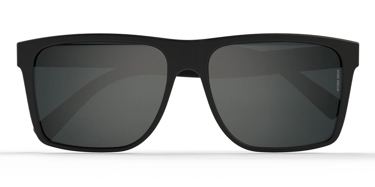 Fekete szürke Legion 9 X - Square Sunglasses