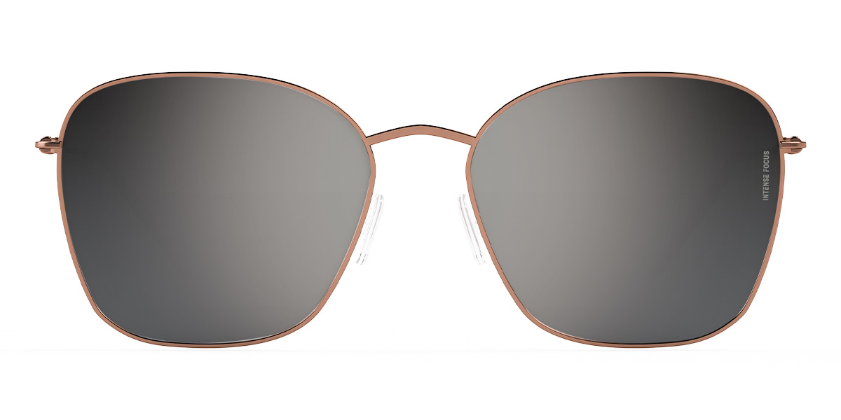 Brown Grey Light Rim 12 X - Round Sunglasses