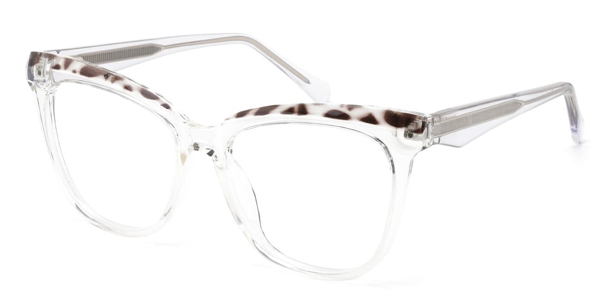 Clear Jacqueline - Square Glasses