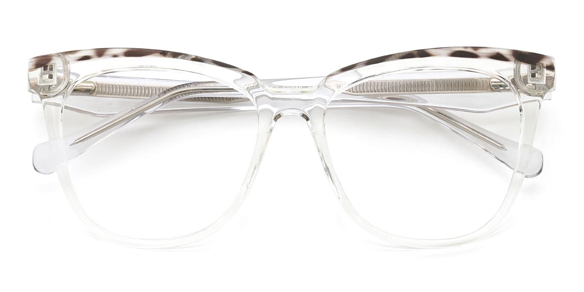 Clear Jacqueline - Square Glasses