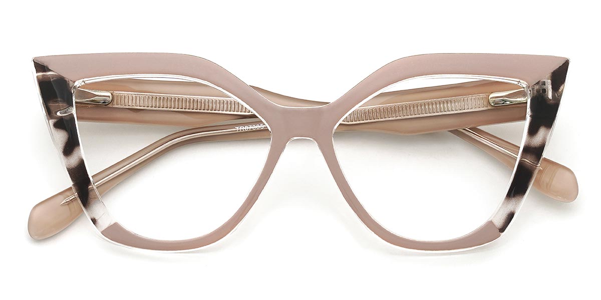 Caméo Marron Donna - Cat Eye Glasses