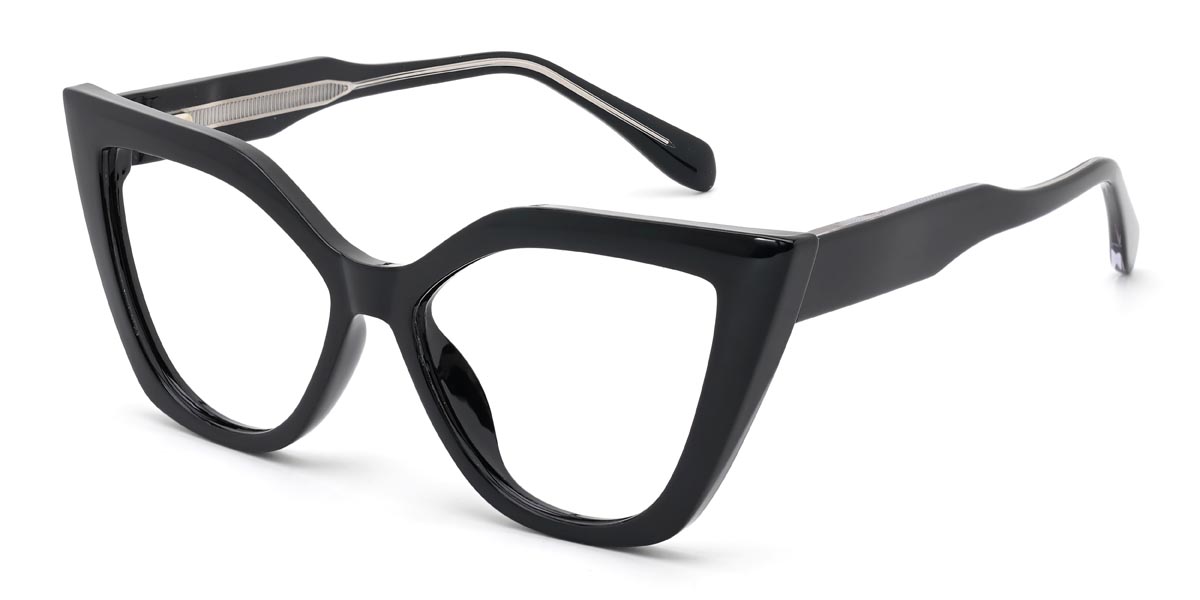 Black Donna - Cat Eye Glasses