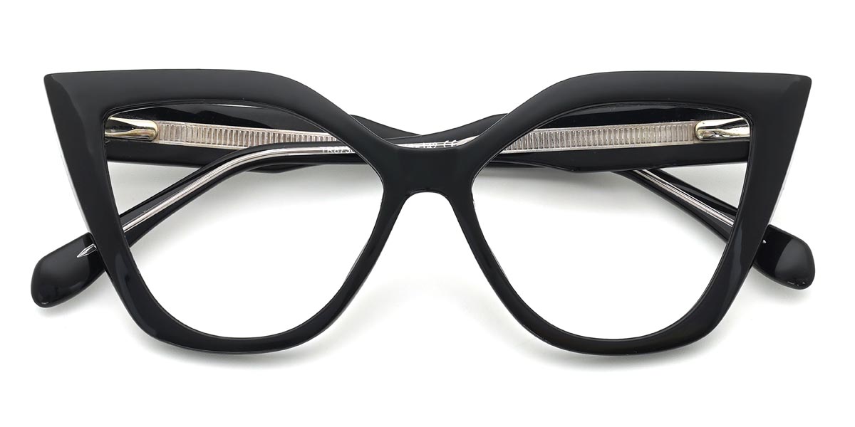 Black Donna - Cat Eye Glasses