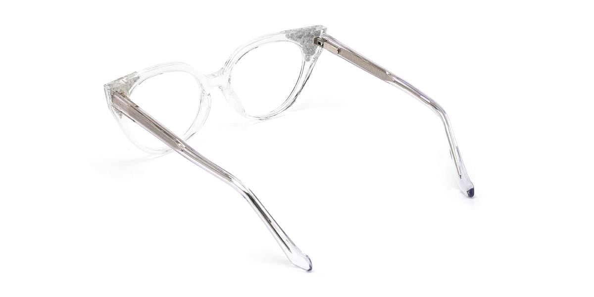 Clear Eunice - Cat Eye Glasses