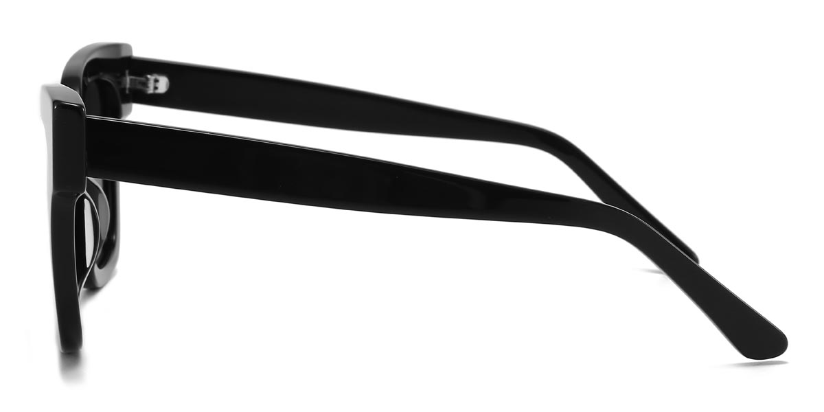 Black Grey Lauren - Square Sunglasses