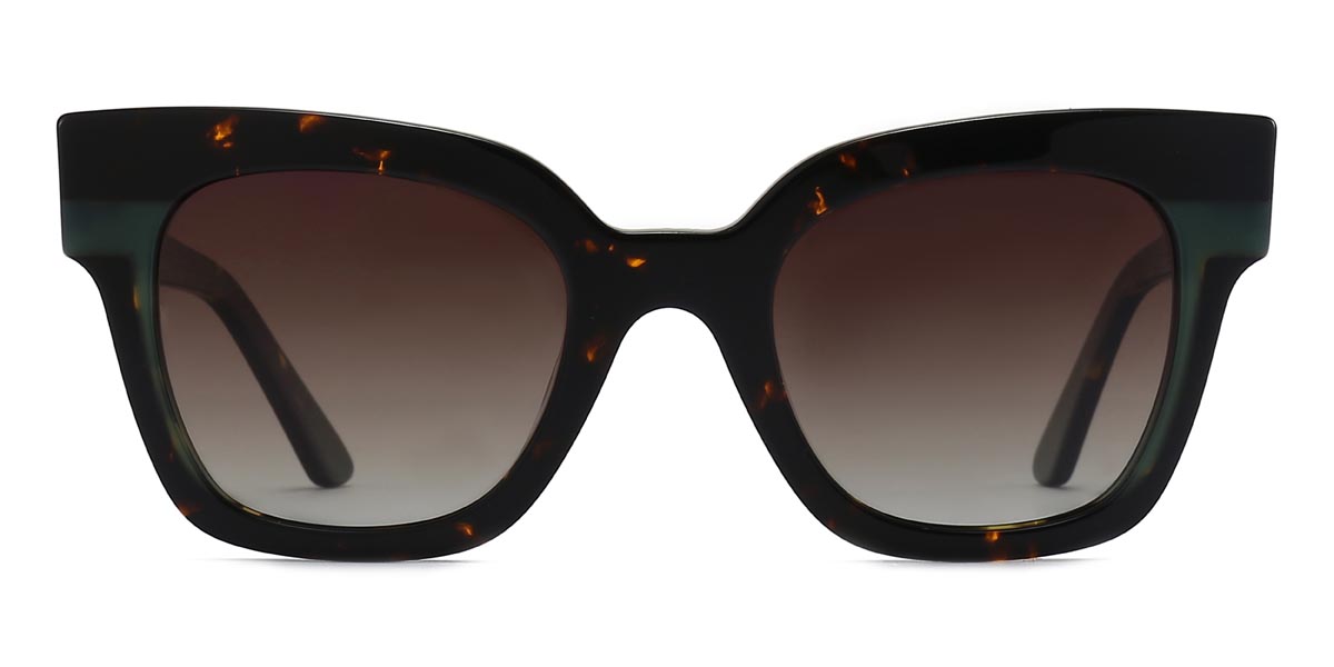 Teknősbéka barna Lauren - Square Sunglasses