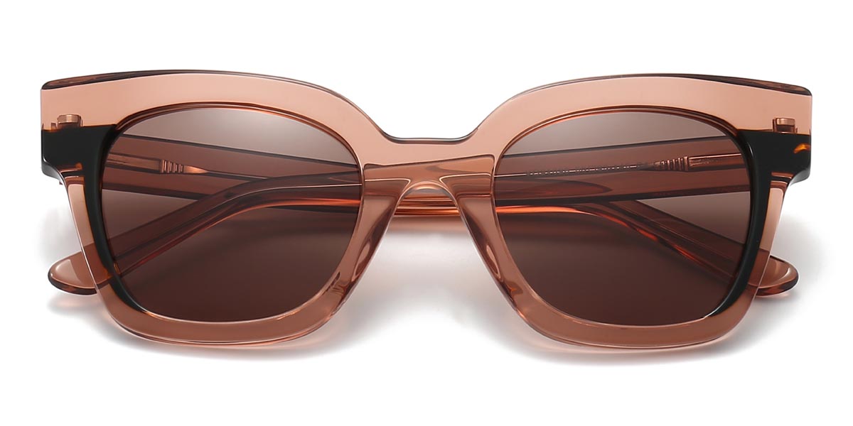 Tawny Brown Lauren - Square Sunglasses