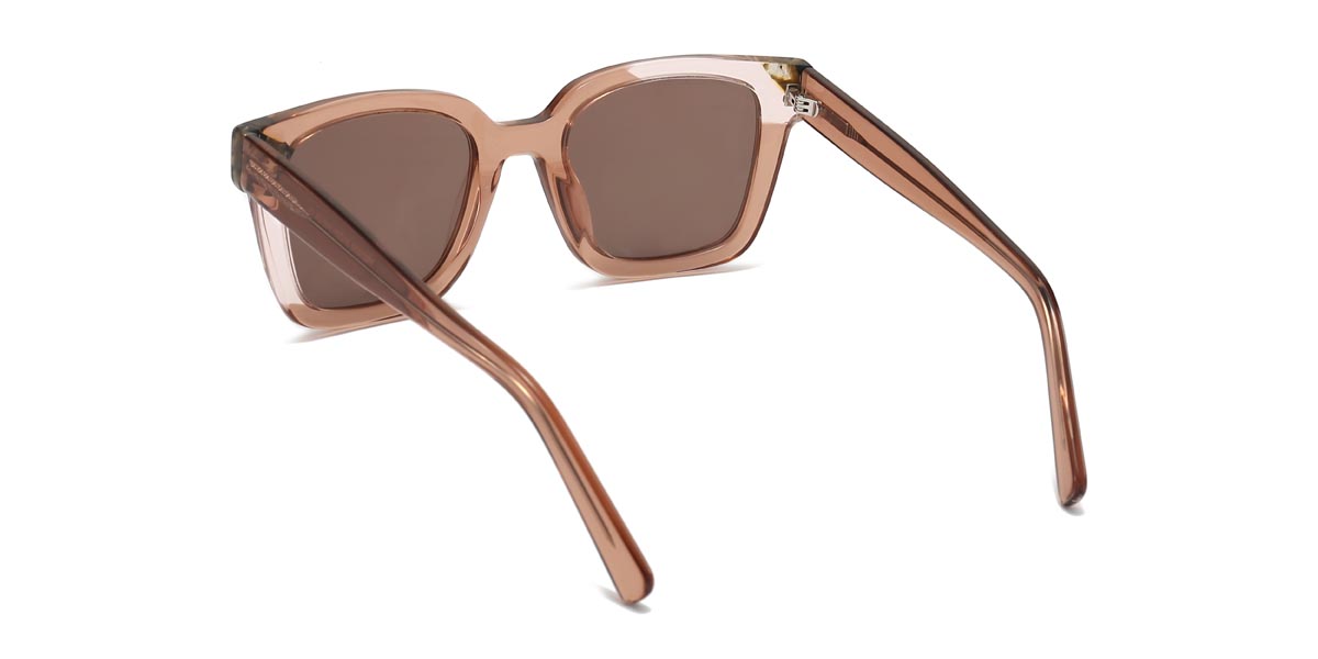 Tawny Brown Lorraine - Square Sunglasses