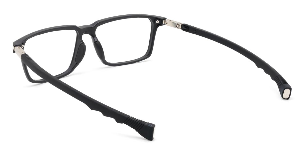 Noir Solomon - Rectangle Glasses