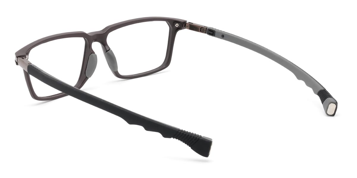 Brown Solomon - Rectangle Glasses