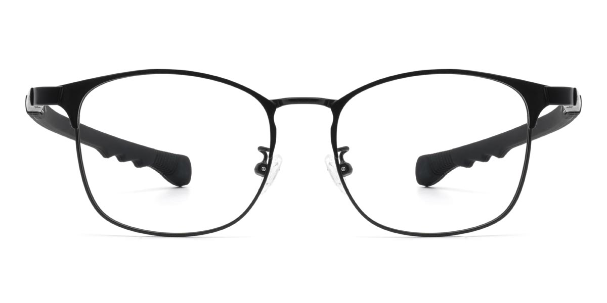 Black Michell - Rectangle Glasses