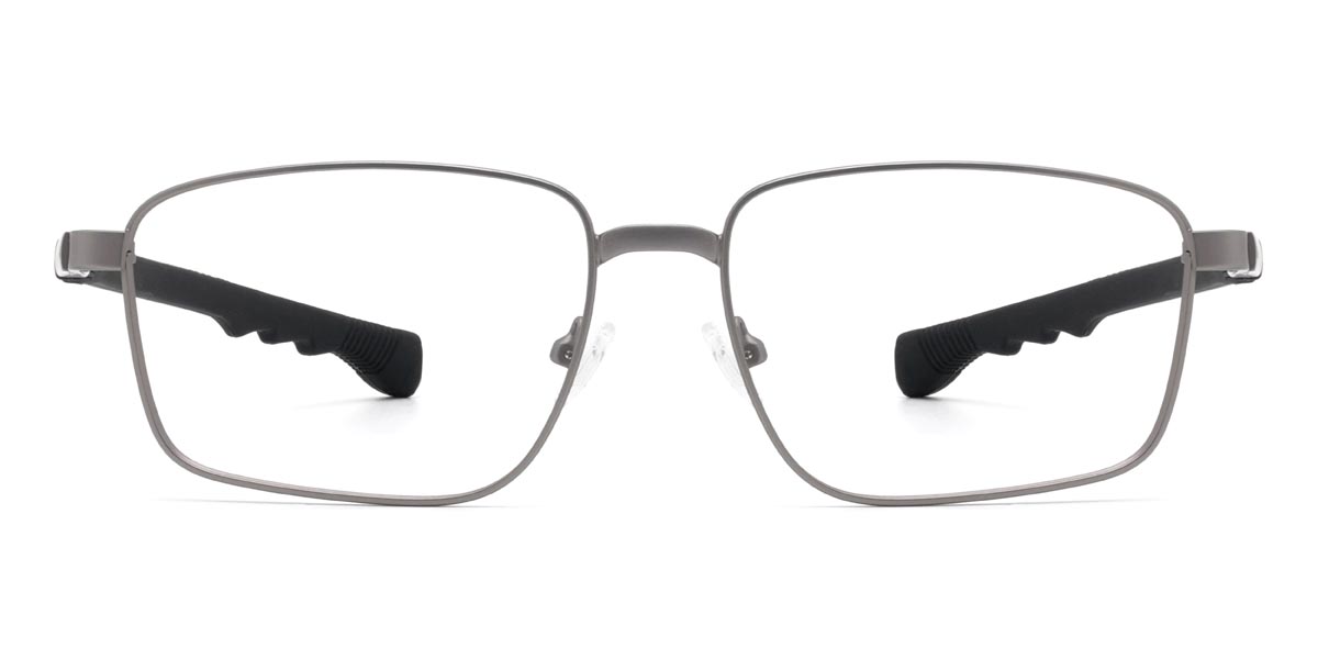 Silver Webster - Rectangle Glasses