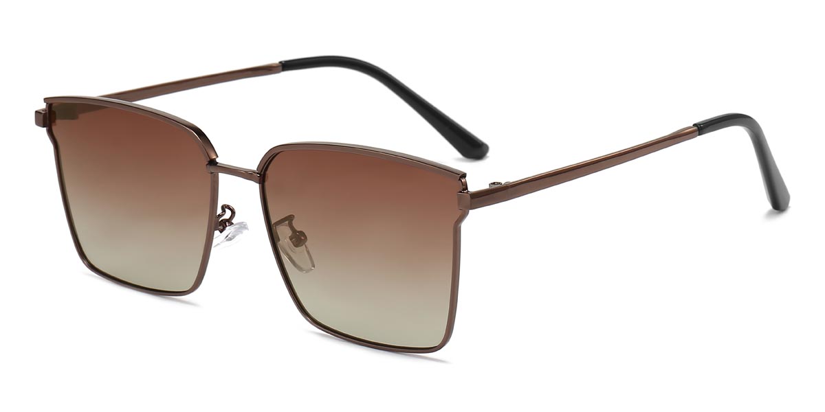 Braun Gradual Braun Roderick - Rectangle Sunglasses