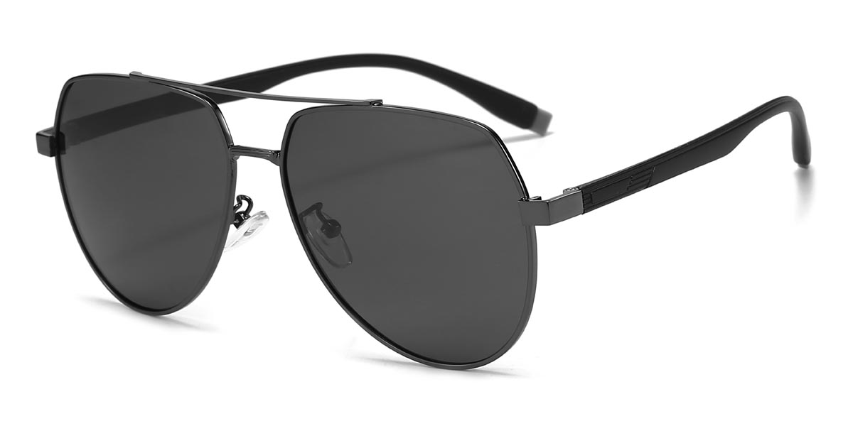 Fegyver szürke Mortimer - Aviator Sunglasses