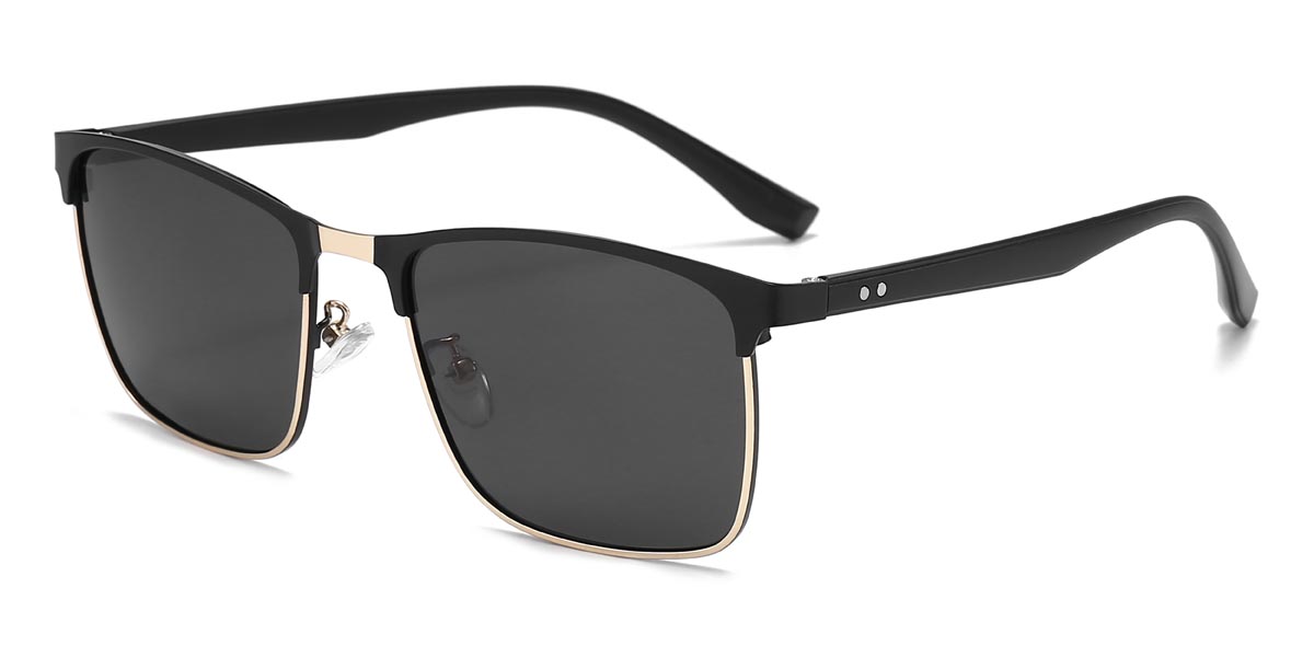 Or Gris Nelson - Rectangle Sunglasses