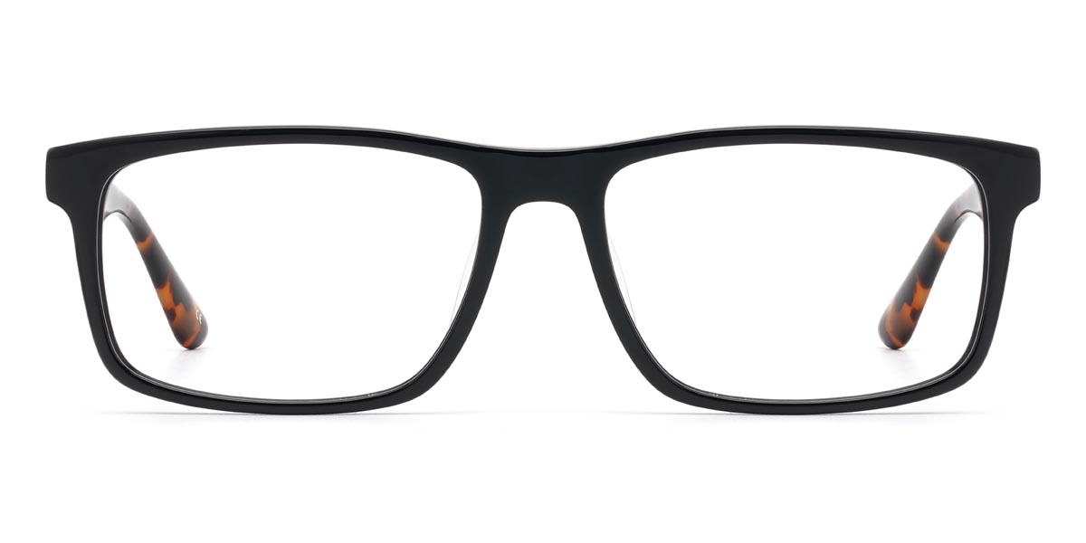 Noir Primo - Rectangle Glasses