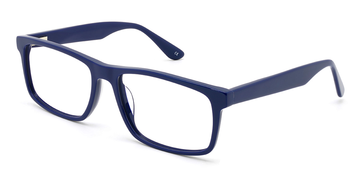 Bleu Primo - Rectangle Glasses