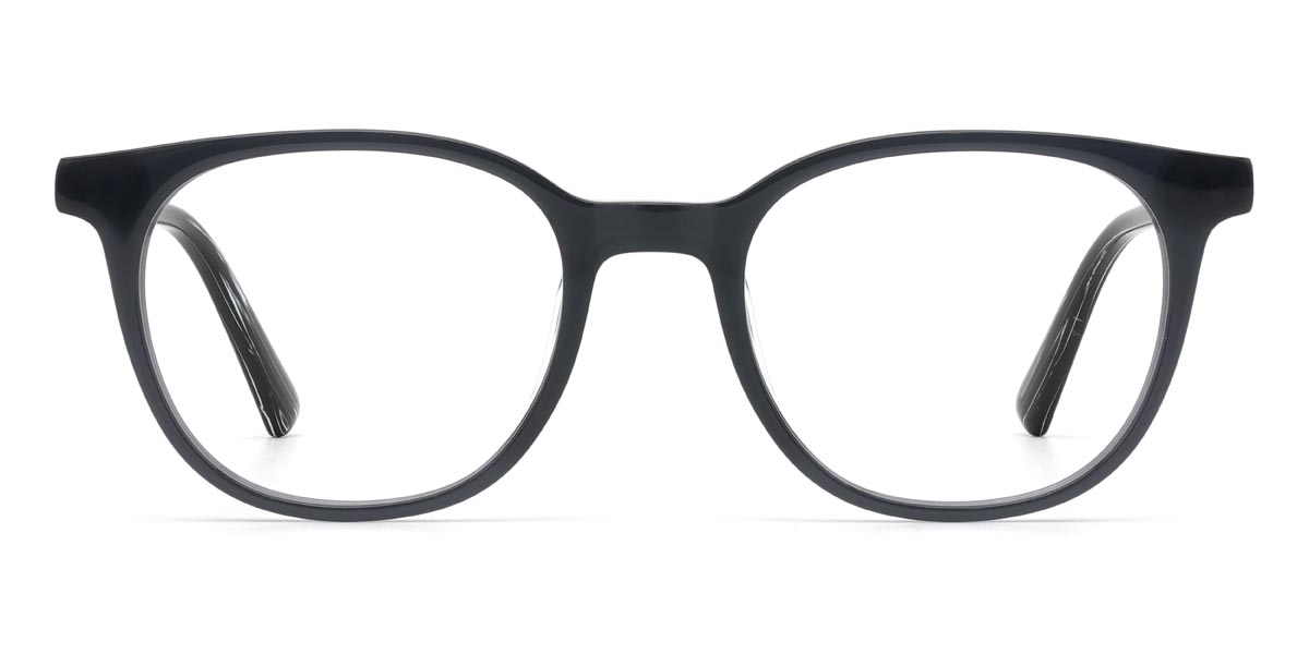 Marbre noir Vivien - Oval Glasses