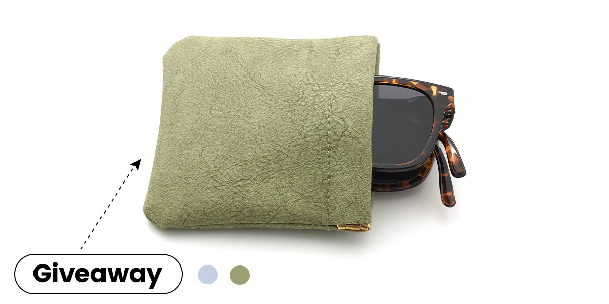 Tortoiseshell Grey Viola - Square Sunglasses