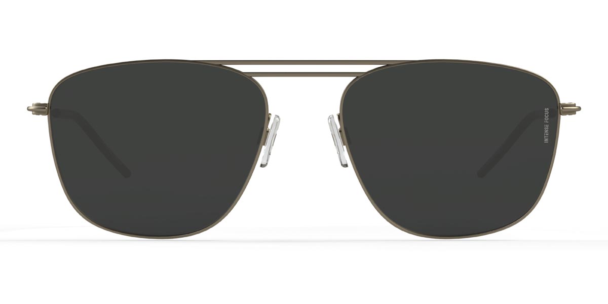 Champagne Grey Luster 15 X - Aviator Sunglasses