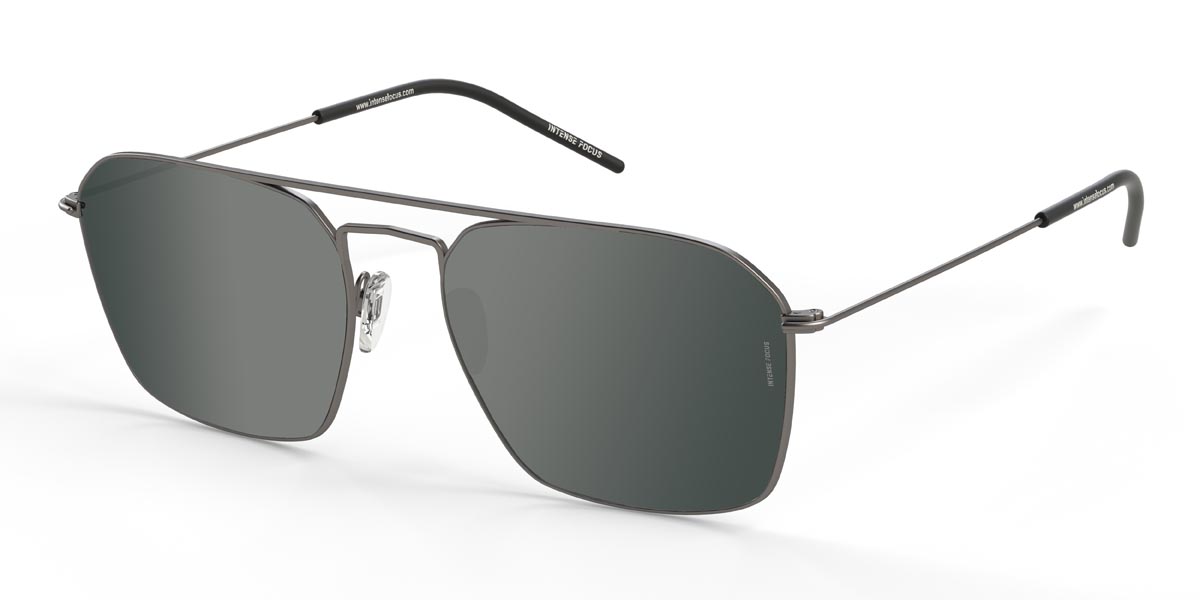 Silver Grey Luster 16 X - Aviator Sunglasses