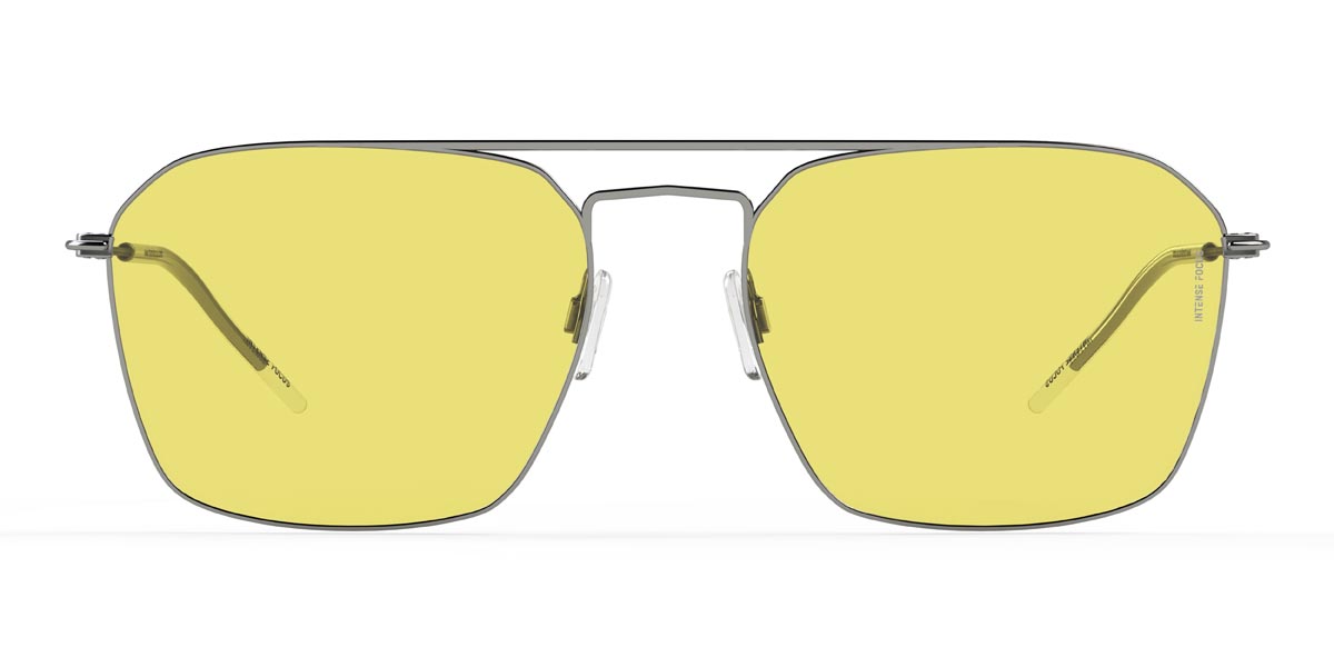 Silver Yellow Luster 16 X - Aviator Sunglasses