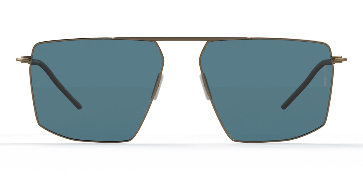 Arany kék Luster 27 X - Square Sunglasses