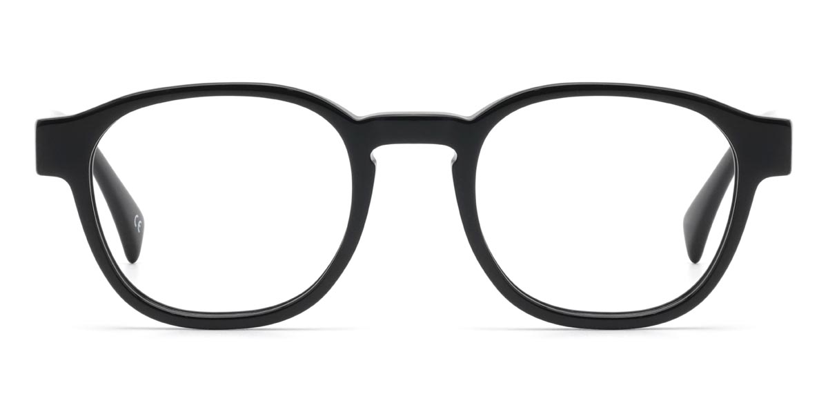 Black Dempsey - Oval Glasses