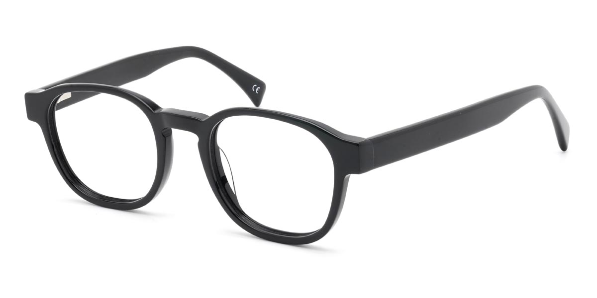 Fekete Dempsey - Oval Glasses