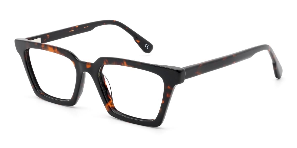 Tortoiseshell Blithe - Rectangle Glasses