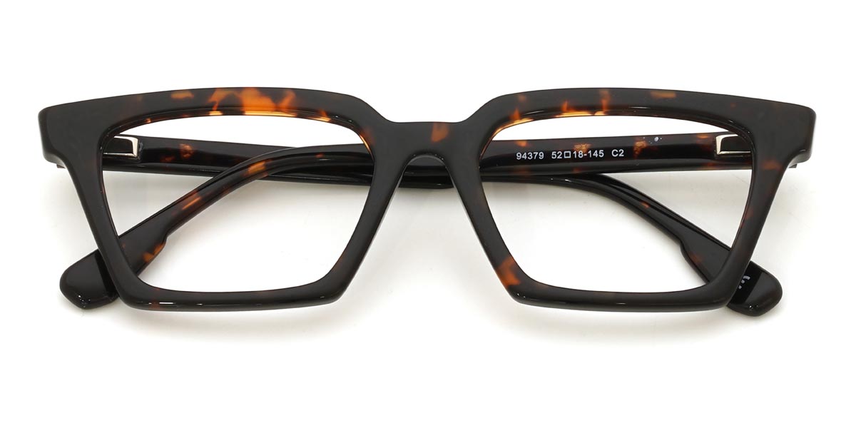 Tortoiseshell Blithe - Rectangle Glasses