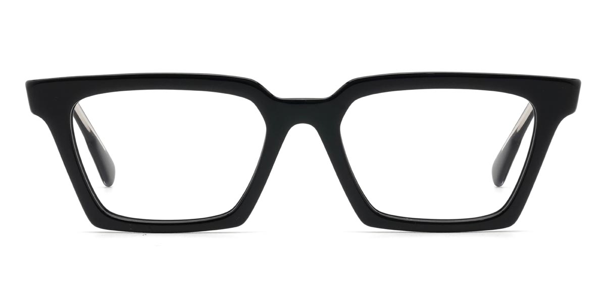 Black Blithe - Rectangle Glasses