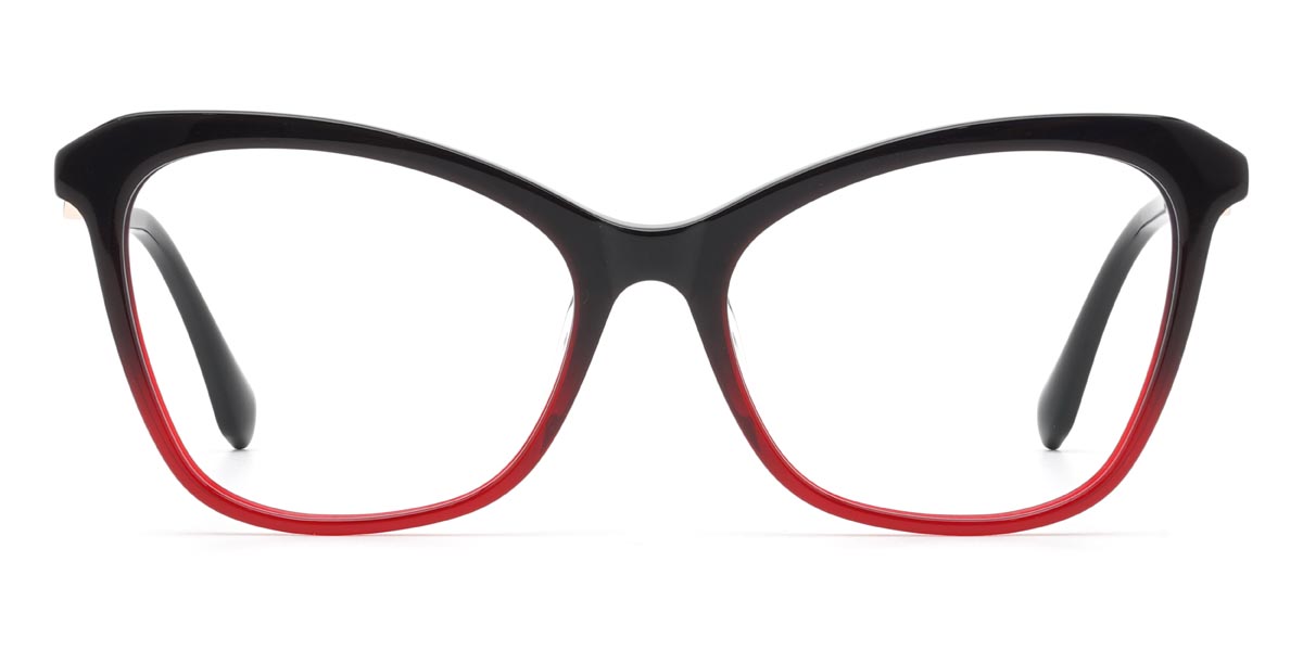 Schwarz Rot Gordon - Cat Eye Glasses